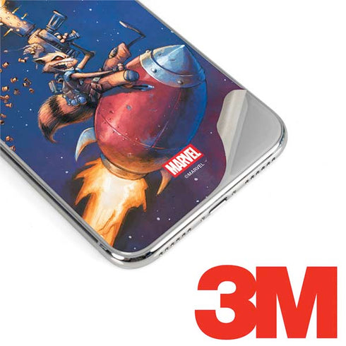 Marvel Rocket Raccoon Rocket Ride iPhone XS Max Skin