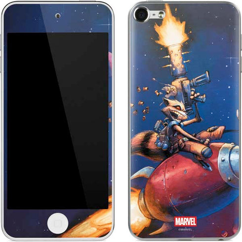 Marvel Rocket Raccoon Rocket Ride Apple iPod Skin