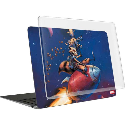 Marvel Rocket Raccoon Rocket Ride MacBook Air 13in (2020) Case plus Skin