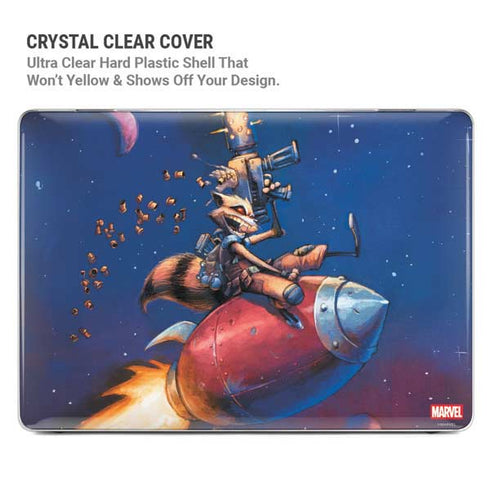 Marvel Rocket Raccoon Rocket Ride MacBook Air 13in M1 (2021) Case plus Skin