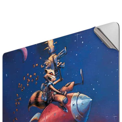 Marvel Rocket Raccoon Rocket Ride Apple MacBook Pro 16-inch Skin