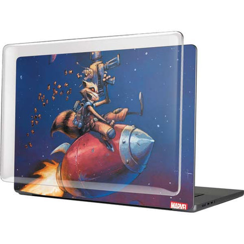 Marvel Rocket Raccoon Rocket Ride MacBook Cases