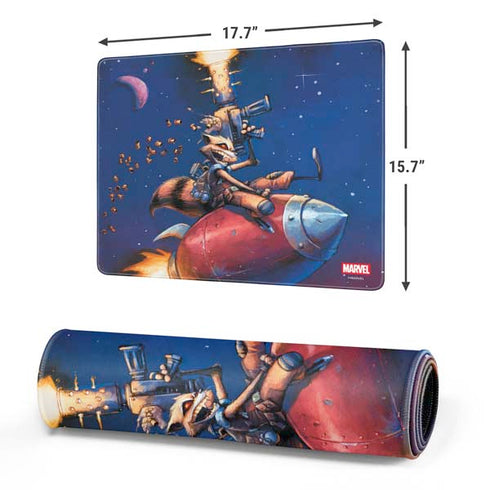 Marvel Rocket Raccoon Rocket Ride Gaming Mouse Pad