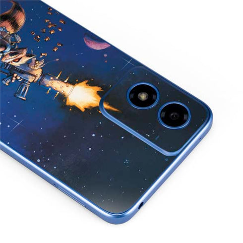 Marvel Rocket Raccoon Rocket Ride Moto G Play 4G (2024) Skin