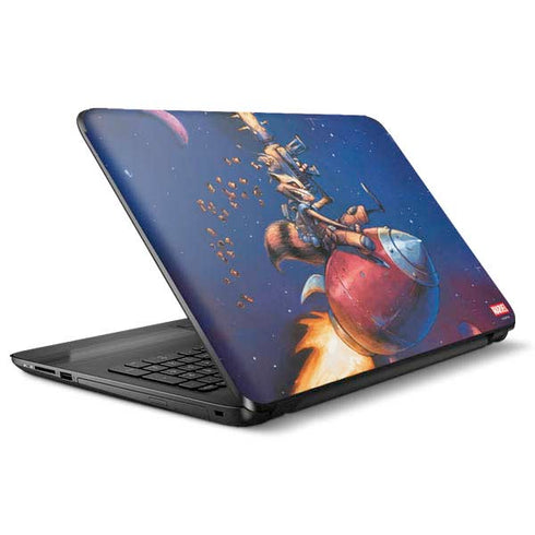 Marvel Rocket Raccoon Rocket Ride HP Notebook Skin
