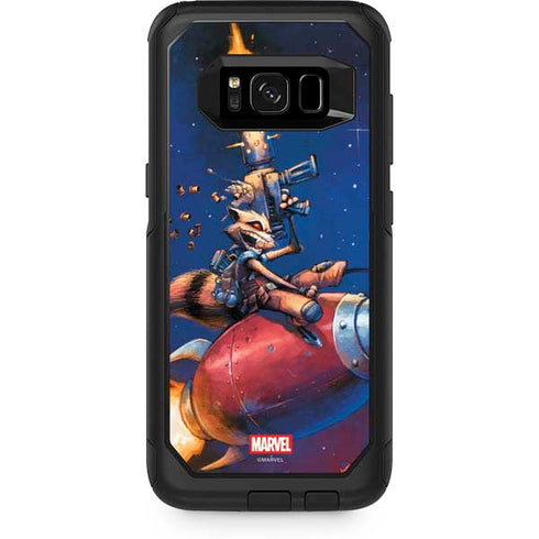 Marvel Rocket Raccoon Rocket Ride Otterbox Commuter Galaxy Skin