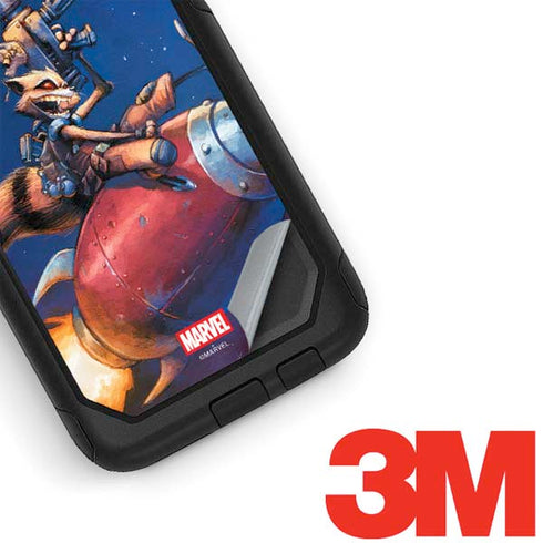 Marvel Rocket Raccoon Rocket Ride Otterbox Commuter Galaxy Skin