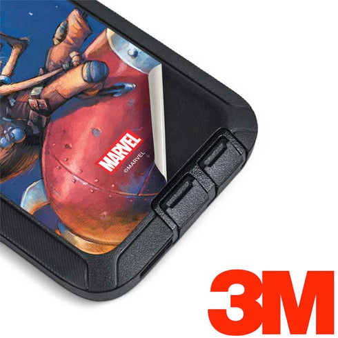 Marvel Rocket Raccoon Rocket Ride Otterbox Defender Galaxy Skin