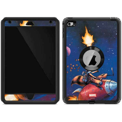 Marvel Rocket Raccoon Rocket Ride Otterbox Defender iPad Skin