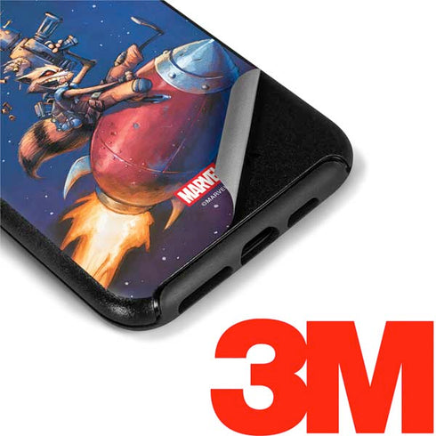 Marvel Rocket Raccoon Rocket Ride Otterbox Symmetry iPhone Skin