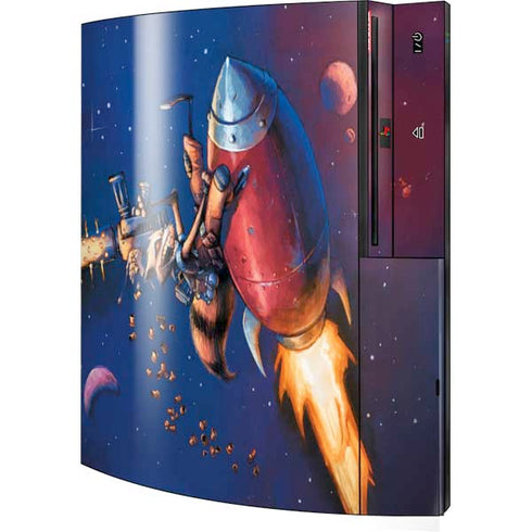 Marvel Rocket Raccoon Rocket Ride Playstation 3 & PS3 Skin