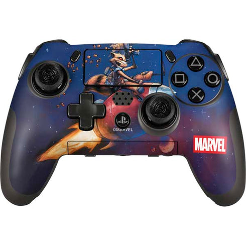 Marvel Rocket Raccoon Rocket Ride PlayStation Scuf Vantage 2 Controller Skin