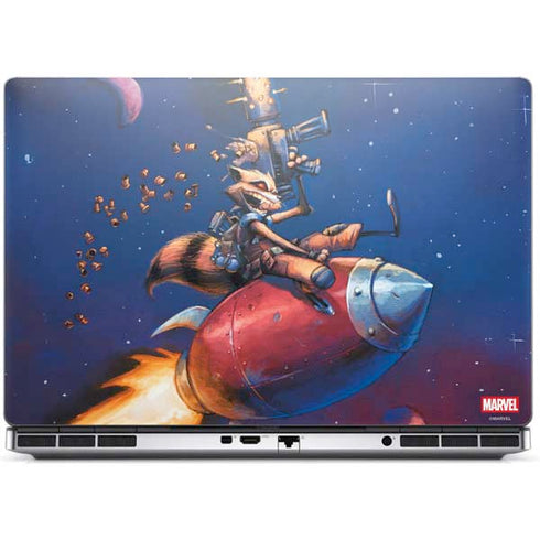 Marvel Rocket Raccoon Rocket Ride Dell Precision Skin