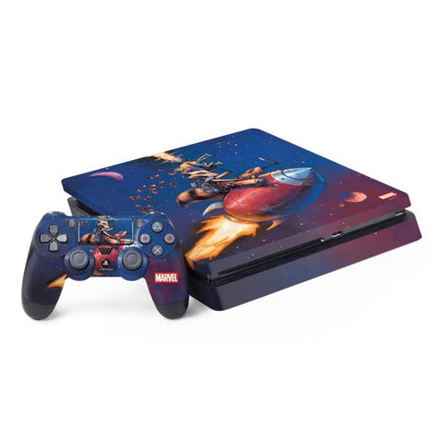 Marvel Rocket Raccoon Rocket Ride PS4 Slim Bundle Skin