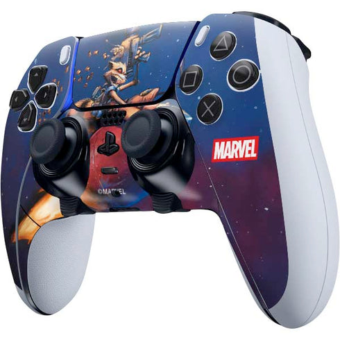 Marvel Rocket Raccoon Rocket Ride PS5 DualSense Edge Pro Controller Skin