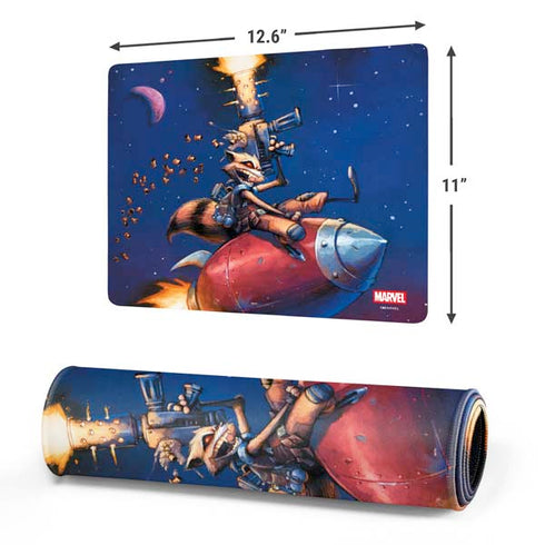 Marvel Rocket Raccoon Rocket Ride Gaming Mouse Pad