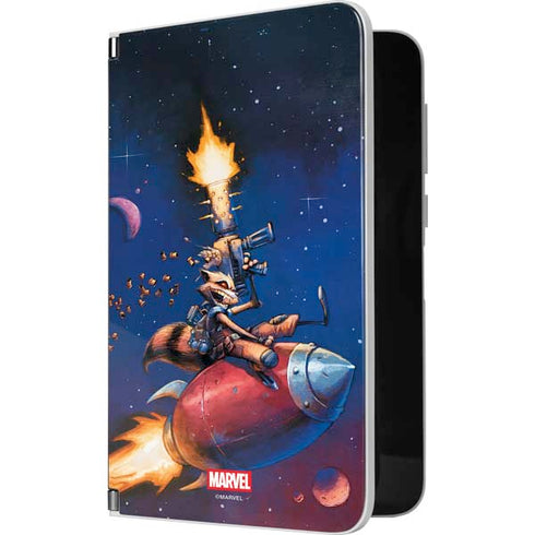 Marvel Rocket Raccoon Rocket Ride Surface Duo Skin