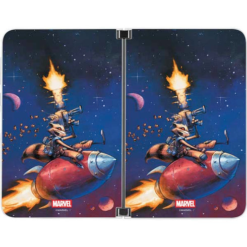 Marvel Rocket Raccoon Rocket Ride Surface Duo Skin