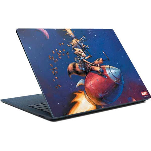 Marvel Rocket Raccoon Rocket Ride Surface Laptop Skin