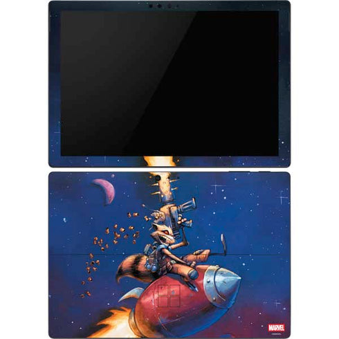 Marvel Rocket Raccoon Rocket Ride Surface Pro 6 Skin