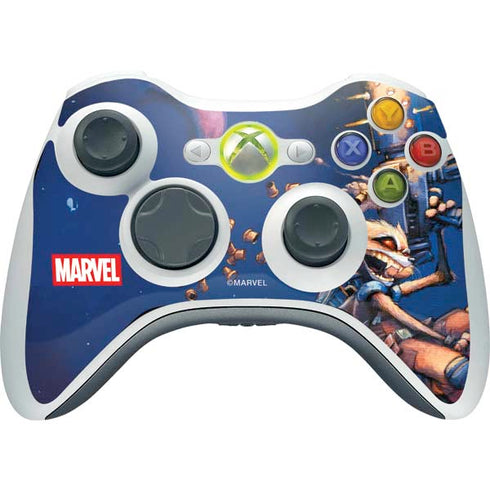Marvel Rocket Raccoon Rocket Ride Xbox 360 Wireless Controller Skin