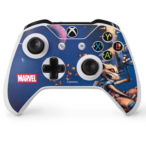 Marvel Rocket Raccoon Rocket Ride Xbox One X Controller Skin