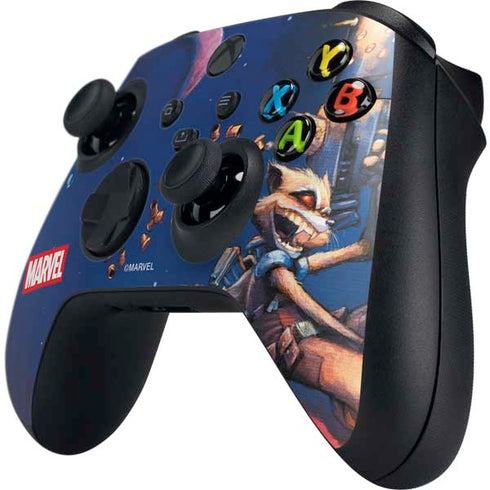 Marvel Rocket Raccoon Rocket Ride Xbox Series X Controller Skin