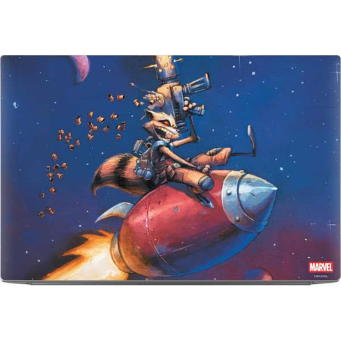 Marvel Rocket Raccoon Rocket Ride Dell XPS Skin