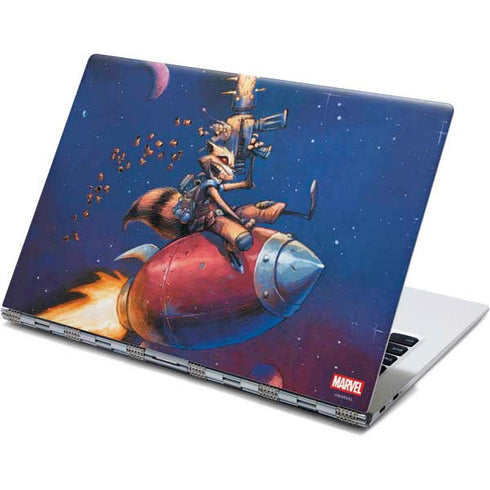 Marvel Rocket Raccoon Rocket Ride Yoga 910 2-in-1 14in Touch-Screen Skin