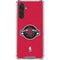NBA Houston Rockets Distressed Galaxy A17 Clear Case