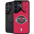 NBA Houston Rockets Distressed Galaxy S25 FE Kickstand Case