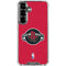 NBA Houston Rockets Distressed Galaxy S26 Clear Case