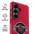 NBA Houston Rockets Distressed Galaxy S26 Plus Impact Case