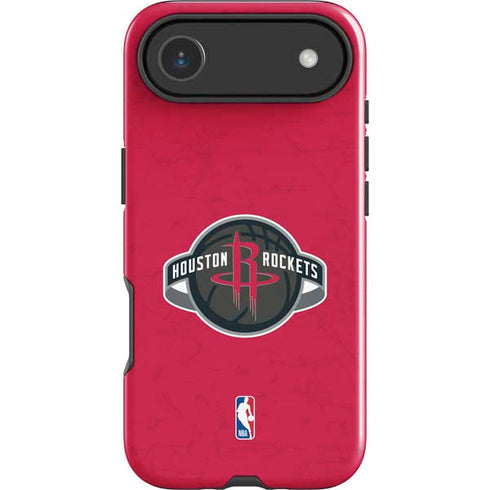 NBA Houston Rockets Distressed iPhone 17 Air Impact Case