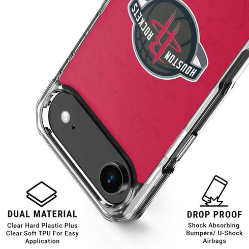 NBA Houston Rockets Distressed iPhone 17 Air MagSafe Case