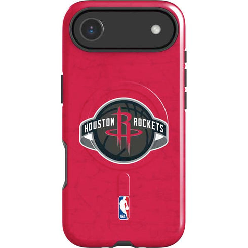 NBA Houston Rockets Distressed iPhone 17 Air Magsafe Impact Case