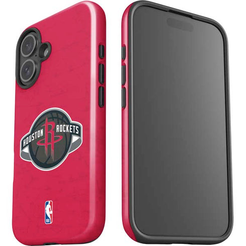NBA Houston Rockets Distressed iPhone 17 Impact Case