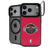 NBA Houston Rockets Distressed iPhone 17 Pro Kickstand Case