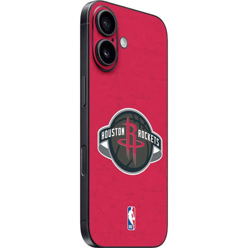 NBA Houston Rockets Distressed iPhone 17 Skin