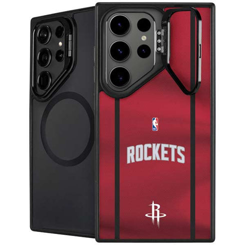 NBA Houston Rockets Jersey Galaxy S26 Ultra Kickstand Case