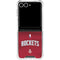 NBA Houston Rockets Jersey Galaxy Z Flip7 Clear Case