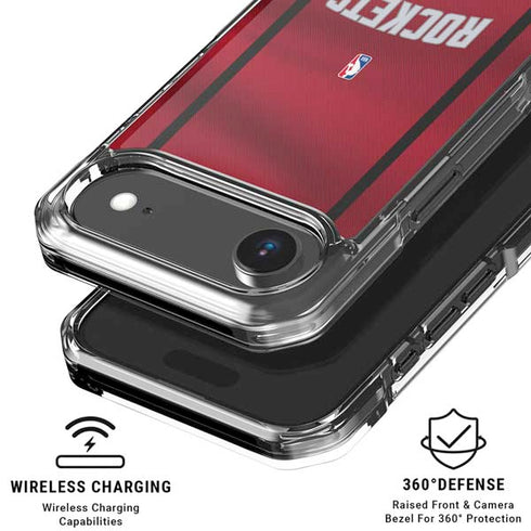 NBA Houston Rockets Jersey iPhone 17 Air Clear Case