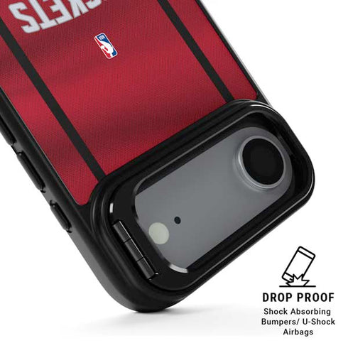 NBA Houston Rockets Jersey iPhone 17 Air Kickstand Case