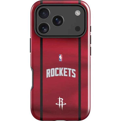 NBA Houston Rockets Jersey iPhone 17 Pro Max Impact Case