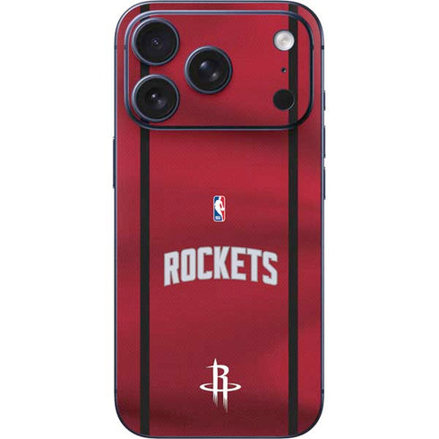 NBA Houston Rockets Jersey iPhone 17 Pro Skin