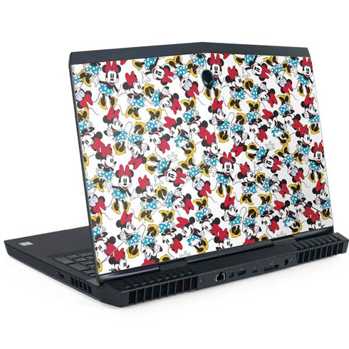 Disney Minnie Mouse Rockin Minnie Pattern Dell Alienware Skin