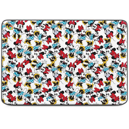 Disney Minnie Mouse Rockin Minnie Pattern HP Chromebook Skin