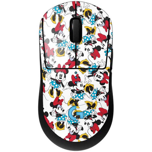 Disney Minnie Mouse Rockin Minnie Pattern G Pro Wireless Gaming Mouse Skin