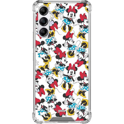 Disney Minnie Mouse Rockin Minnie Pattern Gabb Phone 4 Clear Case
