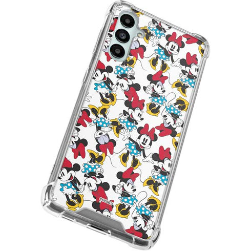 Disney Minnie Mouse Rockin Minnie Pattern Gabb Phone 4 Clear Case